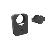 pour DJI OSMO 360 Étui de Protection en Silicone Portable, Housse Antidérapante et Anti-Rayures, Accessoires de Capuchon d'Objectif en Silicone pour Caméra Panoramique Osmo 360. (Noir)