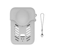 pour DJI OSMO 360 Étui en Silicone Intégral, Capuchon d'Objectif, Housse de Protection Antidérapante et Antichoc, Coque Souple Portable pour Caméra Sport Osmo 360 (Gris)