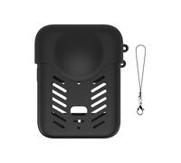 pour DJI OSMO 360 Étui en Silicone Intégral, Capuchon d'Objectif, Housse de Protection Antidérapante et Antichoc, Coque Souple Portable pour Caméra Sport Osmo 360 (Noir)