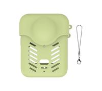 pour DJI OSMO 360 Étui en Silicone Intégral, Capuchon d'Objectif, Housse de Protection Antidérapante et Antichoc, Coque Souple Portable pour Caméra Sport Osmo 360 (Vert)