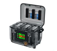 Pour DJI OSMO360 Chargeur de Batterie Hub Compact et Efficace Solution de Charge Compatible avec Plusieurs Batteries