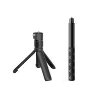 pour DJI OSMO360 Poignée rotative pour Perche à Selfie avec vis 1/4 pour Insta360 X4 X5 (120cm Selfie Stick + Rotating Handle)
