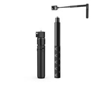 pour DJI OSMO360 Trépied Rotatif, Perche à Selfie Portable, Poignée Légère, Extension de Vis 1/4", Support Compatible avec 360 X4 X5 (Poignée Rotative+Perche à Selfie120 cm)