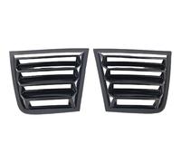 pour Dodge Charger 2015 2016 2017 2018 2019 2020 2021 2022-2023 LatéRale Triangulaire Fenêtre Décoration de Volet,Persiennes de FenêTre ArrièRe de Voiture Accessoires,B-Glossy Black