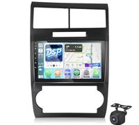 Pour Dodge Charger Magnum 2005-2007 Autoradio Android Avec DSP écran Tactile 9 Pouces Stéréo Carplay Sans Fil Android Auto Mirror Link WiFi GPS Navigation Commandes Au Volant Canb(Color:8 Core 8+128G)