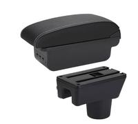 Pour Dodge For Attitude Accoudoir De Voiture Universel Boîte De Rangement D'accessoires De Remplacement Accoudoir Central(B3 Black white 3USB)
