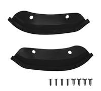 Pour Dodge For Challenger For HellCat Front Bumper Lip Splitter, garniture de protection ABS 2015 2024, couvre les rayures et améliore la circulation de l'air pendant la conduite (noir)
