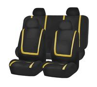 Pour Dodge Pour Challenger Pour Dart Pour Durang Pour Viper Housses De Sièges Auto En Tissu Protection Pour Coussins Housse Voiture Siege(9Pcs Yellow)