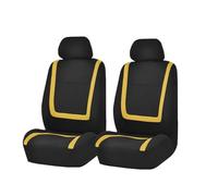 Pour Dodge Pour Challenger Pour Dart Pour Durang Pour Viper Housses De Sièges Auto En Tissu Protection Pour Coussins Housse Voiture Siege(4Pcs Yellow)