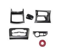 Pour Dodge Pour Charger 2015-2023 Commande Centrale Voiture Changement Vitesse Porte-gobelet Interrupteur Phare Panneau Boutons Garniture Autocollant Intérieur Voiture