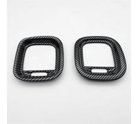 pour Dodge pour Charger 2015-2024 Cadre De Ventilation Centrale De Voiture Couvercle De Sortie CA Décoration Kit De Garniture Accessoires Intérieurs Autocollant Garniture(Look de Fibre de Carbone)