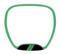 pour Dodge pour Charger pour Challenger À Partir 2015 pour pour Durango 2014 Intérieur Voiture Housse Décorative Volant du Centre Housse Volant(Vert)