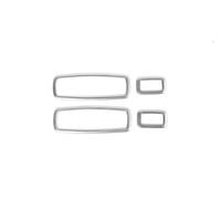 Pour Dodge Pour Charger Pour Durango Pour RAM 2011-2020 Cache Décoratif Autocollant Pour Bouton De Lève-vitre Intérieur IENQBVL(Argent)