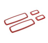 Pour Dodge Pour Charger Pour Durango Pour RAM 2011-2020 Cache Décoratif Autocollant Pour Bouton De Lève-vitre Intérieur OOPUHKSY(Red)