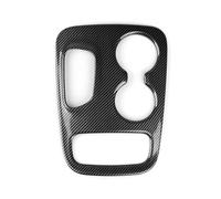 Pour Dodge Pour Durango 2014-2020 Cache De Levier Vitesse Console Centrale, Autocollant Intérieur En Fibre Carbone Moulages intérieurs(2018-2020)