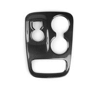 Pour Dodge Pour Durango 2014-2020 Cache De Levier Vitesse Console Centrale, Autocollant Intérieur En Fibre Carbone Moulages intérieurs(2014-2017)