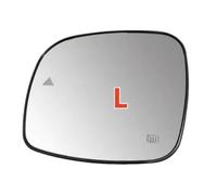 Pour Dodge Pour Grand Pour Caravane CV Miroir Verre | Chauffant, angle mort, verre d'avertissement de recul(1 Left blind spot)
