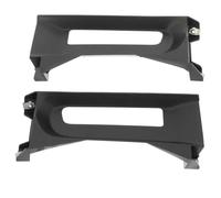 Pour Dodge Ram 1500 2013-2018 Crochet Remorquage Avant Bloc De Lunette Couvercle D'attelage Remorque 2 Pièces 68196982AA Garnitures Extérieures Carrosserie