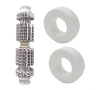 Pour Dolphin M400 Pièces de Rechange, Pool Cleaner Wheel Tube Assembly, Robotic Scrubber Brush Kit, Escalade Anneaux pour Navigation Murale, Brosse Rouleau PVC pour débris,