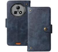 Pour Doogee Fire 7 (6.6"") Cuir Housse Coque Étui Couverture Protecteur Cover Antichoc Gel TPU Silicone Skin (bleu)