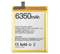 Pour doogee s96 gt/s96 pro 3.85V 6350mAh pièce d'assemblage de batterie Li-polymère (encodage : BAT20ZN1296350) (sans logo)