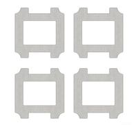 Pour Dreame Kit de chiffons de serpillière pour C1 Pour C1 Station Nettoyant pour vitres en microfibre Chiffons de nettoyage lavables Facile à installer (lot de 4)