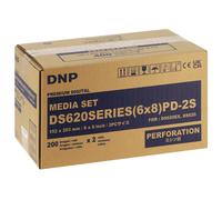 pour DS620 (Premium Digital) 15x20cm - 400 tirages - perforé pour 2x 7,5x20cm (spécial événementiel)