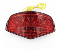 pour du&Cati pour Mon&Ster 659 696 795 796 1100/S/EVO Moto Clignotant Intégré Ensemble Feu Arrière Clignotant Clignotants Lumières(Rouge)