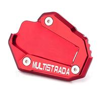 Pour Ducati Multistrada 950 1100 1200GT 1260 1200 1200S Support De Pied De Moto Couverture De Support Latéral Support De Pied Plaque De Support CNC Agrandisseur Pad(3)