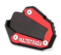 Pour Ducati Multistrada 950 1100 1200GT 1260 1200 1200S Support De Pied De Moto Couverture De Support Latéral Support De Pied Plaque De Support CNC Agrandisseur Pad(5)