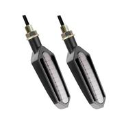 Pour Ducati Pour Monster Moto Feu Clignotant 12V Étanche Voyant Universel Indicateurs virage(Jaune)