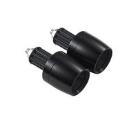 Pour Ducati Pour Multistrada 950 1100 1200 1200S/GT 1260 S V4S V4 V2 V2S Poignées Guidon Moto Extrémités Bouchon Barre Poignée Bouchon Extrémité Bouchon d'extrémité capuchon guidon(Noir)