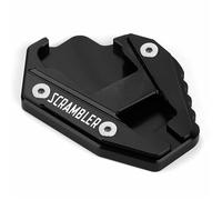 Pour Ducati Scrambler 1100 Pro Sport Scrambler Classic Icon / Dark Urban Enduro Béquille Latérale Agrandisseur Extension Plaque Pad(Black)