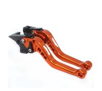 Pour Duke125 200 250 390 RC125 RC200 RC390 RC 125 200 250 390 Duke Moto Poignée De Levier D'embrayage De Frein Courte(Orange)