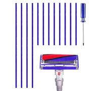 pour Dyson V6 Pieces Detachees, 13 pièces Pieces Detachees pour Dyson, Brosse pour Dyson Dc62, pour les têtes de brosse des aspirateurs électriques pour Dyson, Livré avec un tournevis, Bleu.