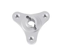 Pour E-Maxx Pour E-Revo Pour Summit T-Maxx 3.3 Pour Revo 3.3 1/10 Adaptateur D'embrayage Anti-dribble En Alliage D'aluminium Pièces Voitures Radiocommandées Accessoires Voiture Rc(Silver)