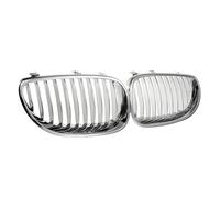 Pour E60 E61 Série 5 M5 2003-2009 51137065701 Calandre Avant Chromée Sport À Double Haricot Grille De Calandre Avant