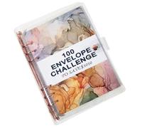 pour économiser de l'argent à partir de 100 enveloppes, classeur pour défis de 100 enveloppes | Optimisez vos défis d'économie en 100 jours avec des enveloppes pour espèces - des enveloppes