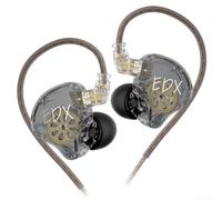 Pour écouteurs intra-auriculaires KZ EDX Lite avec coque transparente