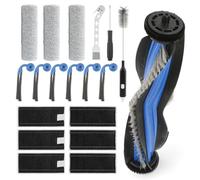 pour Ecovacs Deebot X11 OmniCyclone/X11 Pro/X11 Pro Omni/X11/X9 Pro Omni Kit D'accessoires Rechange Aspirateur Robot avec 1 Brosses Principales, 3 Brosse à Rouleau,6 Brosses Latérales, 6 Filtres