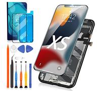 pour Ecran iPhone XS LCD Complet, 5.8" Écran pour iPhoneXS Tactile Digitizer Assembly, Vitre Tactile avec Kit de Réparation pour A1920 A2097 A2098 A2099 A2100