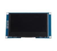 Pour écran OLED 2,42" 128 x 64 pour blanc, bleu, jaune pour (4 broches bleu | Haute résolution 128 x 64, images nettes, représentation claire, idéal pour les appareils de mesure, l'électronique DIY