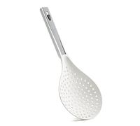 Pour écumoire créative, cuillère fendue, résistance aux hautes températures, fuites denses pour femme au foyer, élargir la cuillère de cuisson profonde, passoire stra, passoire, passoire bleue,