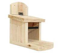 Pour écureuils - pour écureuils en bois de 1500 g | Plateforme de nourriture pour listes, mangeoires de plafond résistantes aux rongeurs avec planche supplémentaire