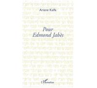 Pour Edmond Jabès