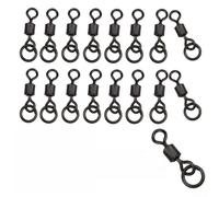 Pour émerillon CHOD taille 8 avec anneaux, excellent ajout à votre équipement de pêche à la carpe, disponible en paquets de 100 (10 pièces)