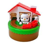 pour Enfant - avec Compartiment à Monnaie - avec Effet sonore - Motif Chat Mignon - pour Table de Chevet, Bureau, côté du lit - Utilisation Universelle