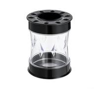 Pour éplucher les œufs durs qui permet de gagner du temps lors de la préparation des repas en retirant les coquilles plus rapidement que les méthodes manuelles (noir)