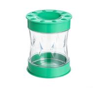 Pour éplucher les œufs durs qui permet de gagner du temps lors de la préparation des repas en retirant les coquilles plus rapidement que les méthodes manuelles (vert)