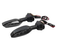 Pour ER-6N 2012 2013-2016 Moto Témoin Lampe Clignotant Avant Arrière indicateurs moto feux aignal virage(Smoke)